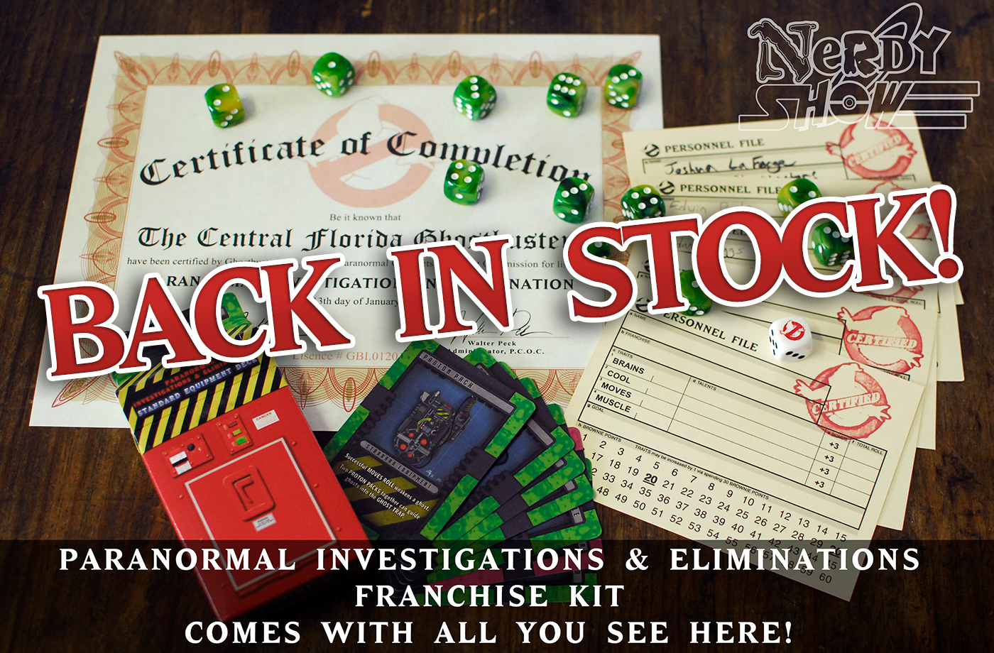 ghostbusters rpg franchise kit