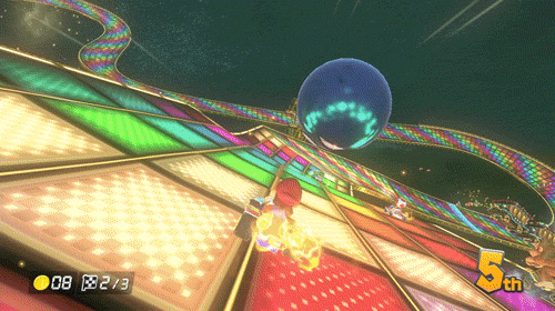 rainbow road snes