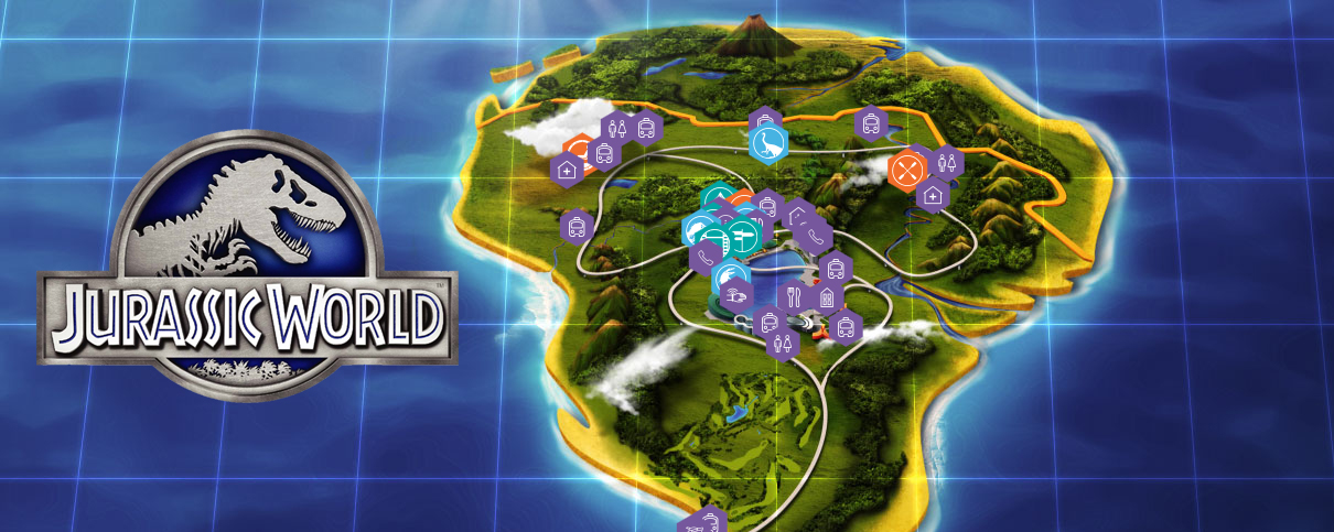 Jurassic world banner